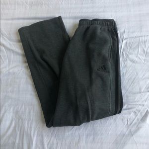 Grey adidas sweatpants